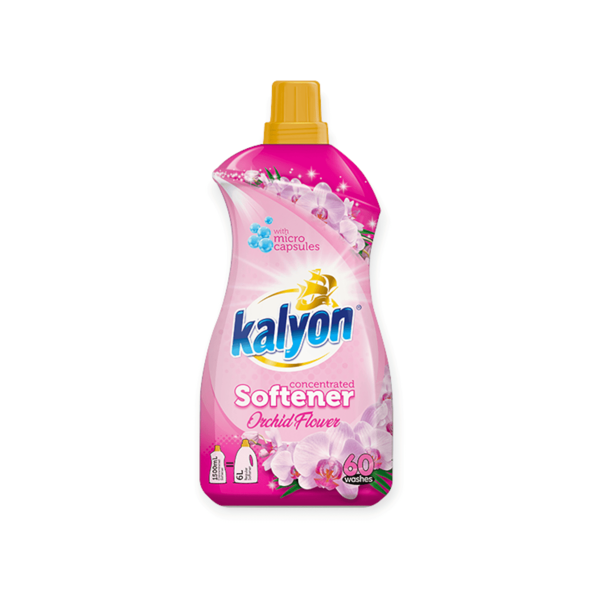 Kalyon Laundry Soft Kalyon Extra Softener Orchid Flower 1500ml MM08.0560 (7782799704153)