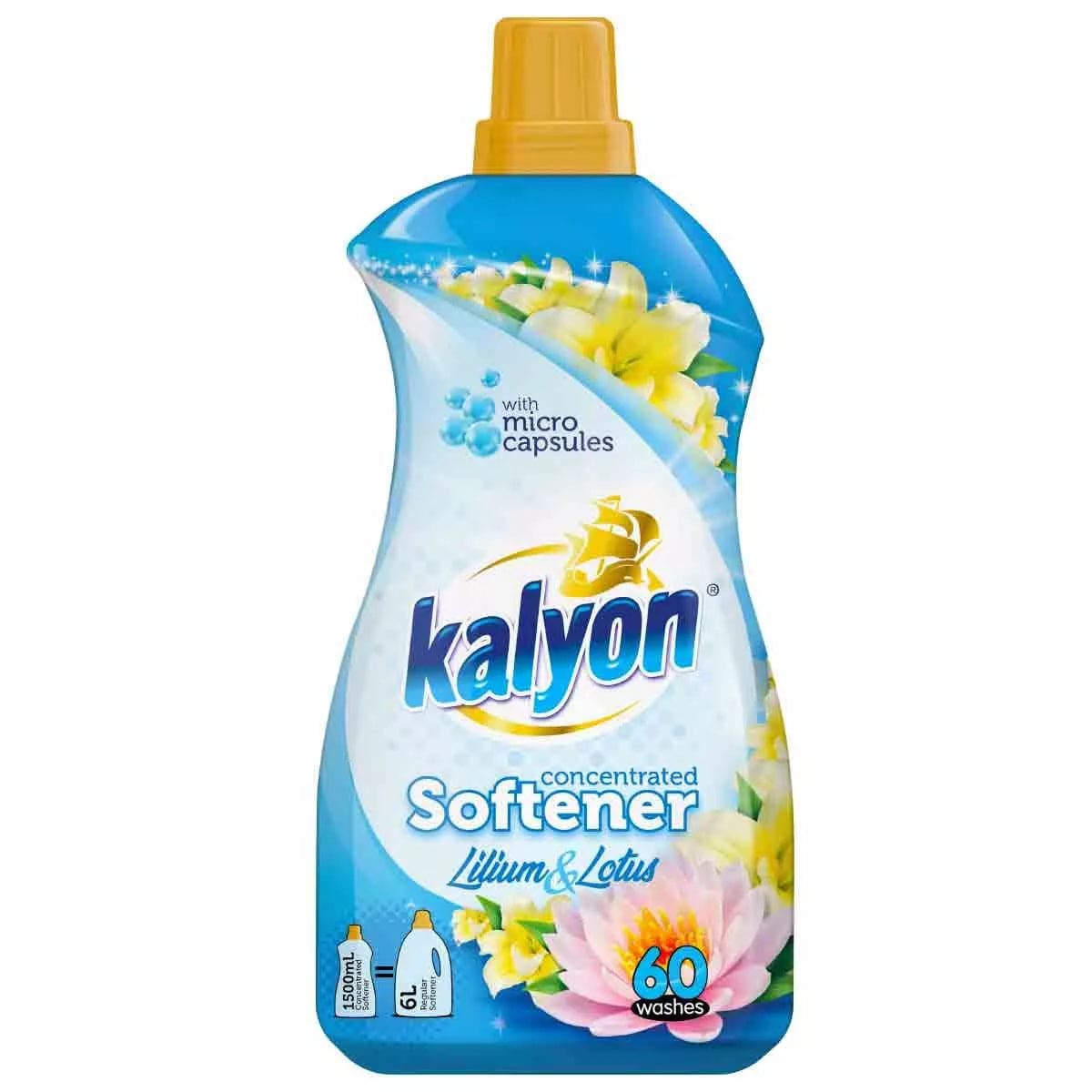 Kalyon Liquid Laundry Kalyon Fabric Softener Lilium & Lotus 1.5L MM00.2044 (7783087276121)