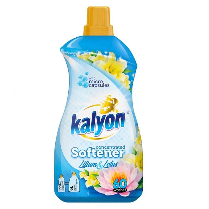 Kalyon Liquid Laundry Kalyon Fabric Softener Lilium & Lotus 1.5L MM00.2044 (7783087276121)