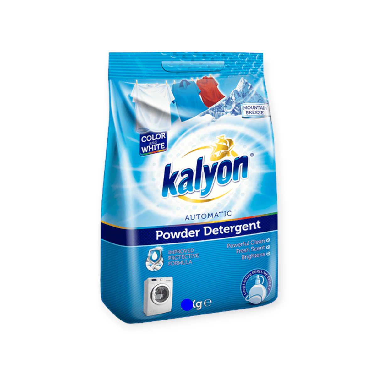 Kalyon Powder Soap Kalyon Automatic Powder Detergent Mountain Breeze 1.5kg MT00.1151 (7782895845465)