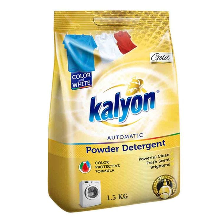 Kalyon Powder Soap Kalyon Automatic Powder Gold 1.5kg MT00.1153 (7782893813849)