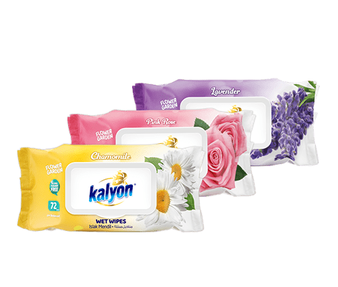 Kalyon Wipes Kalyon Wet Wipes 72s Chamomile MM00.0001 (7782759825497) (7782761562201) (7782763102297)
