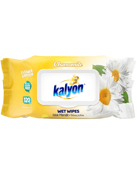 Kalyon Wipes Kalyon Wet Wipes 72s Chamomile MM00.0001 (7782763102297)