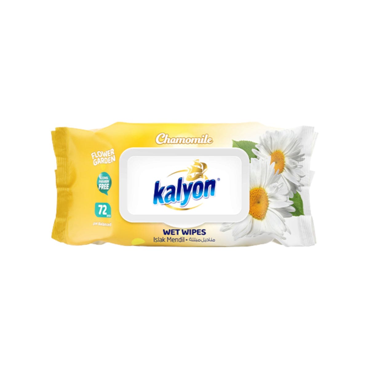 Kalyon Wipes Kalyon Wet Wipes 72s Chamomile MM00.0001 (7782763102297)