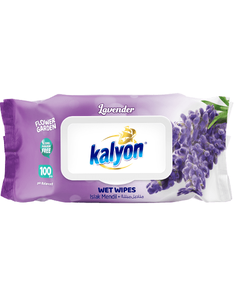 Kalyon Wipes Kalyon Wet Wipes 72s Lavender MM00.0002 (7782761562201)
