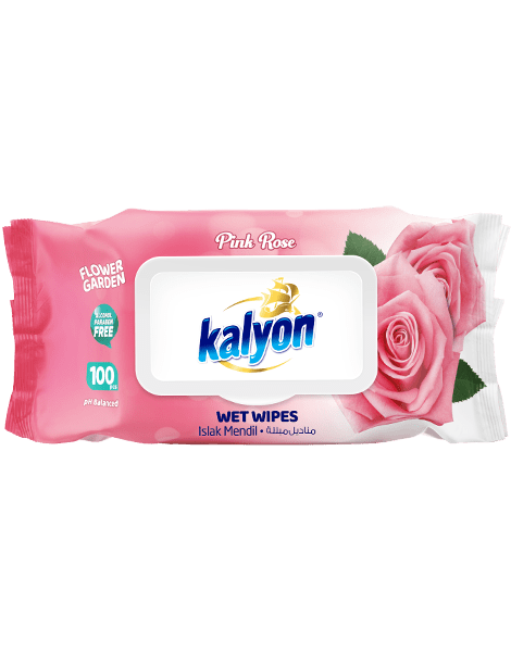 Kalyon Wipes Kalyon Wet Wipes 72s Pink Rose MM00.0003 (7782759825497)