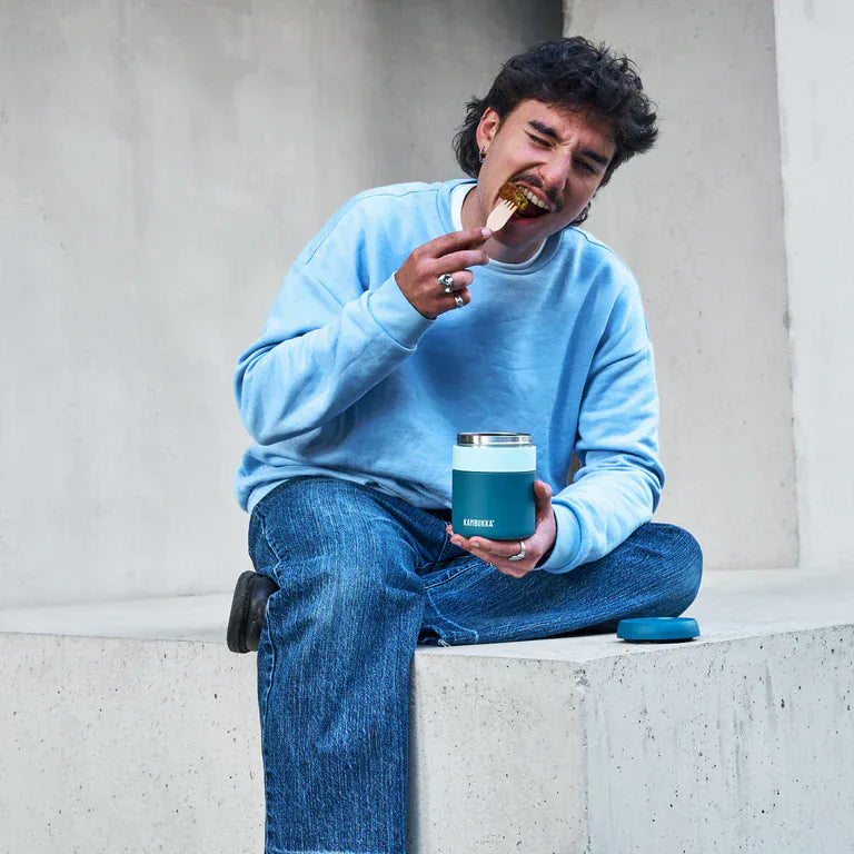 Kambukka LUNCH BOX Kambukka Bora Double Wall Insulated Lunch Box Deep Teal 600 ml Deep Teal