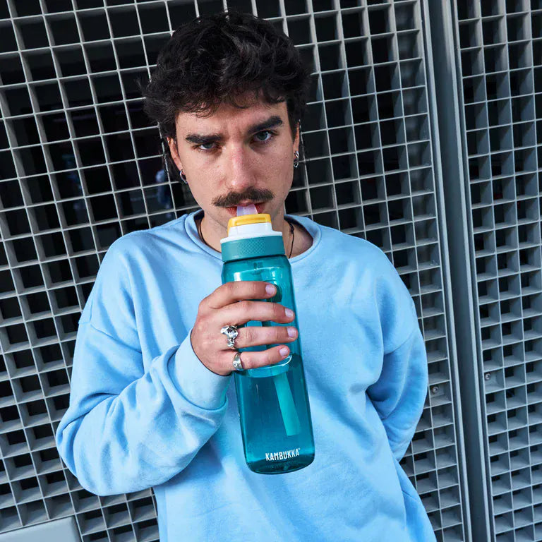 Kambukka Water Bottle Kambukka Lagoon Water Bottle Zesty Green 1000 ml Tritan