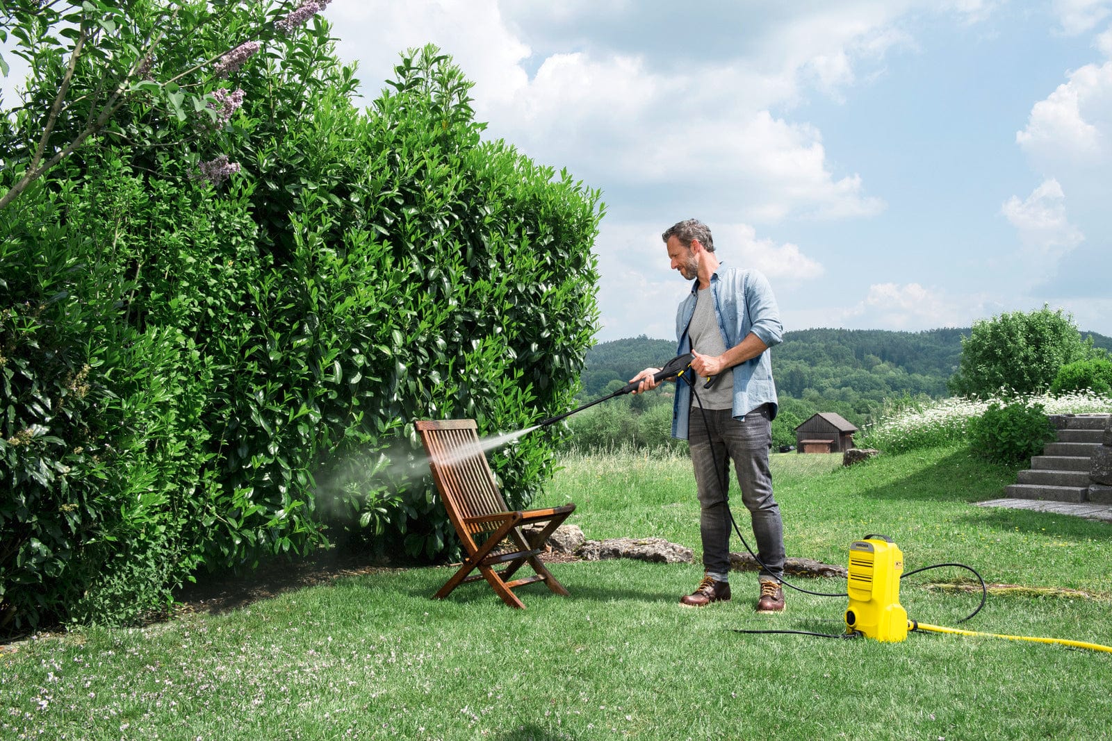 KARCHER Cleaner Karcher K2 Compact Pressure Washer 1.673-500.0 (7308491489369)