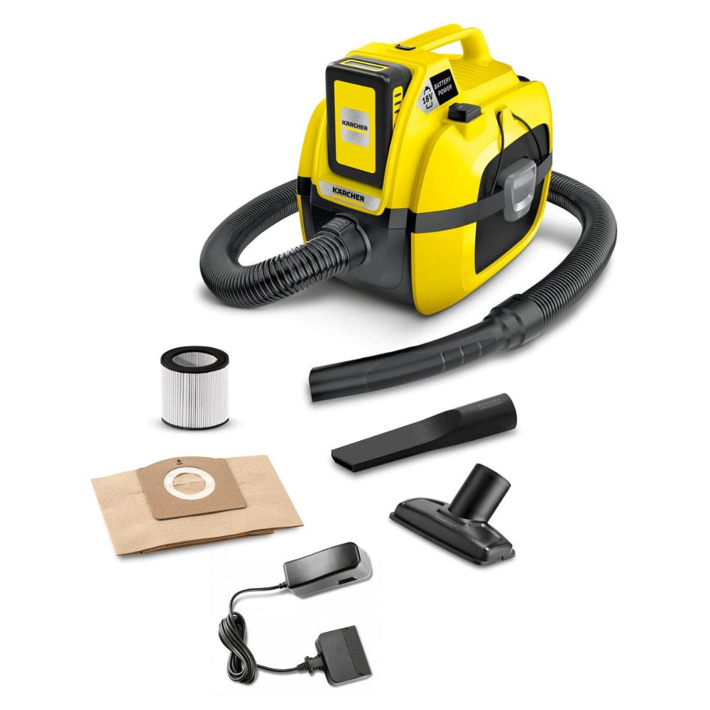 KARCHER Vacuum Cleaner Karcher Battery Wet And Dry Vacuum Cleaner WD 1 Compact Battery Set 1.198-301.0 (7738958708825)
