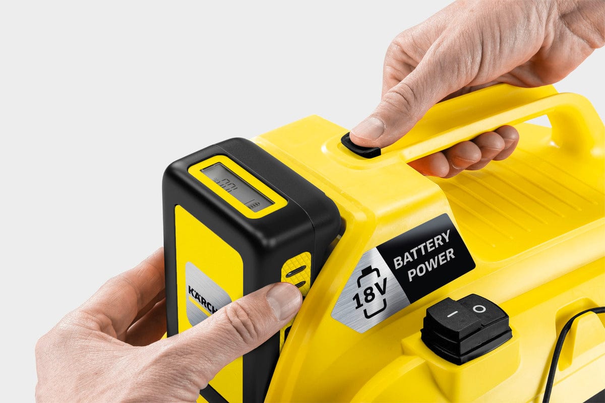 KARCHER Vacuum Cleaner Karcher Battery Wet And Dry Vacuum Cleaner WD 1 Compact Battery Set 1.198-301.0 (7738958708825)
