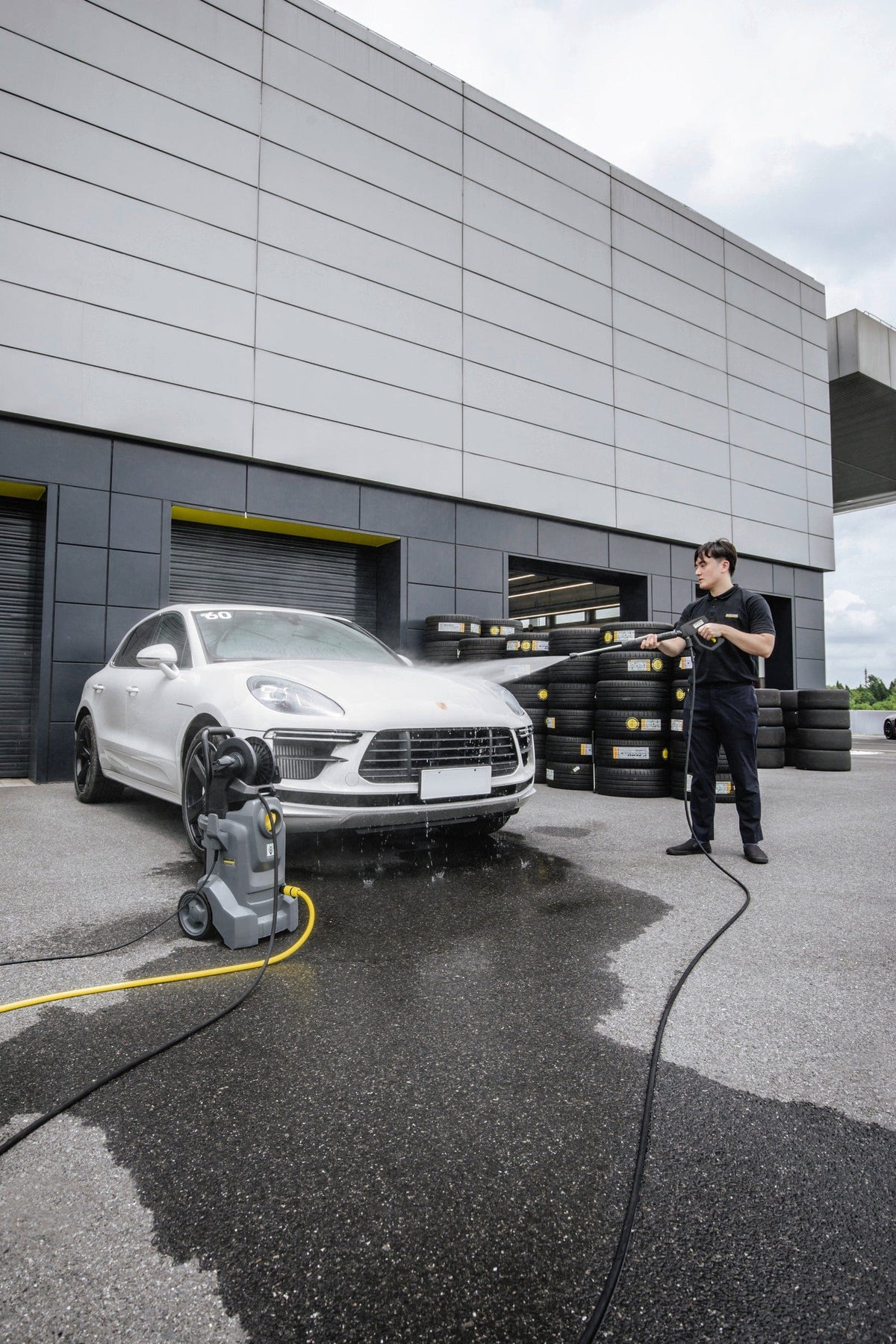 KARCHER Vacuum Cleaner Kärcher High Pressure Washer HD 4/10 X Classic Kap 1.520-976.0 (7308801048665)