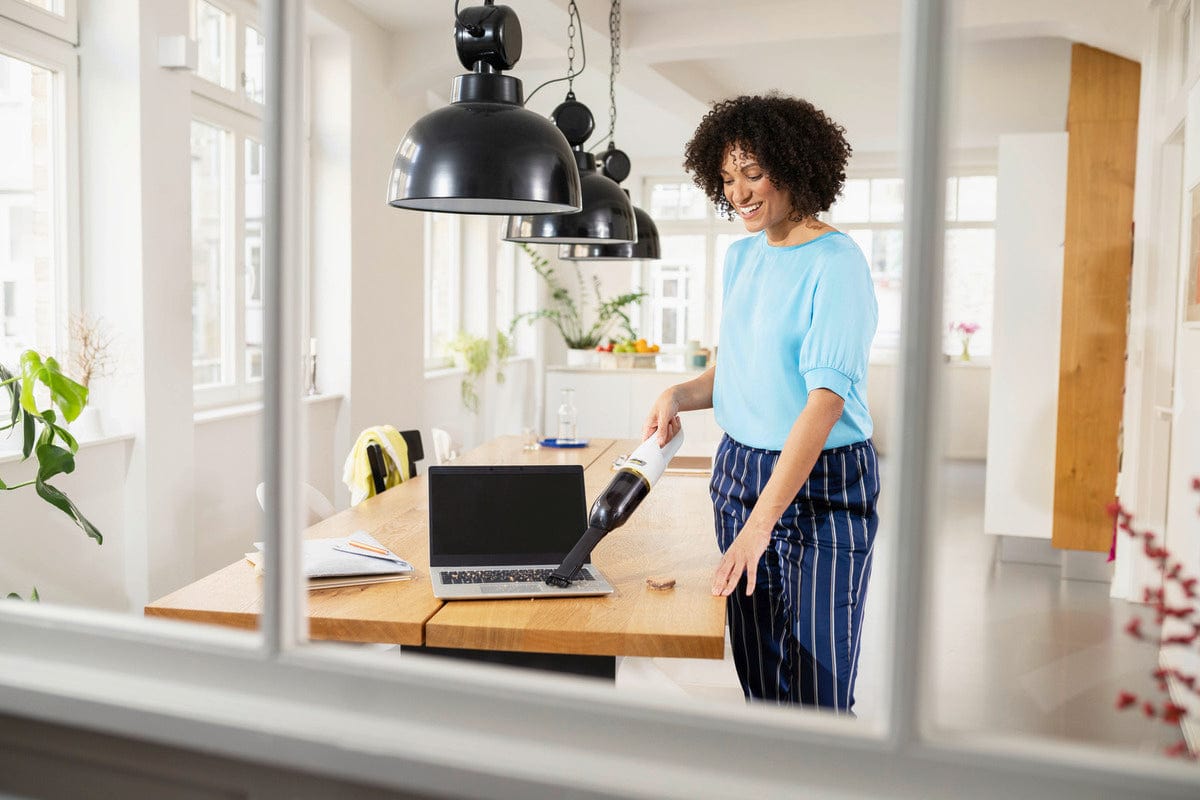 KARCHER Vacuum Cleaner Karcher White Battery Powered Hand Vacuum Cleaner CVH 2 1.198-330.0 (7309088456793)