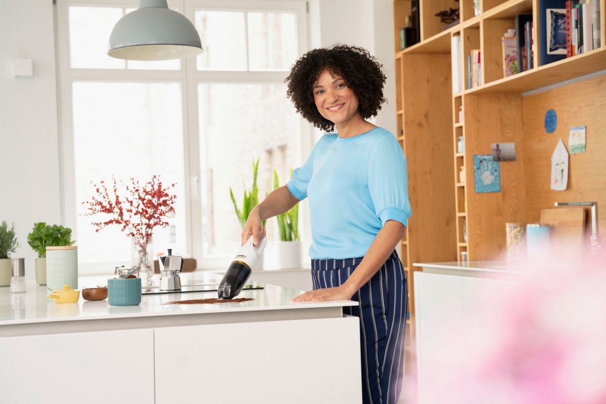 KARCHER Vacuum Cleaner Karcher White Battery Powered Hand Vacuum Cleaner CVH 2 1.198-330.0 (7309088456793)