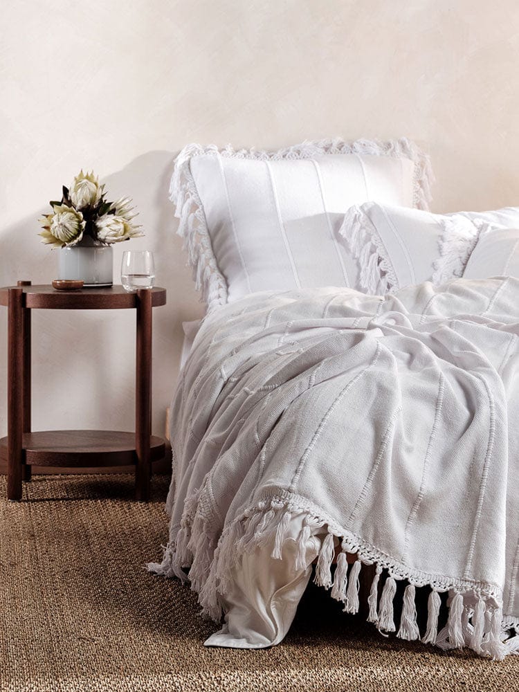 KARCHER Vacuum Cleaner Linen House Brenda White Bed Cover 260x240 (7400108687449)