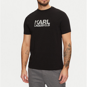 Karl Lagerfeld Tee Black/ Silver (7979815108697)