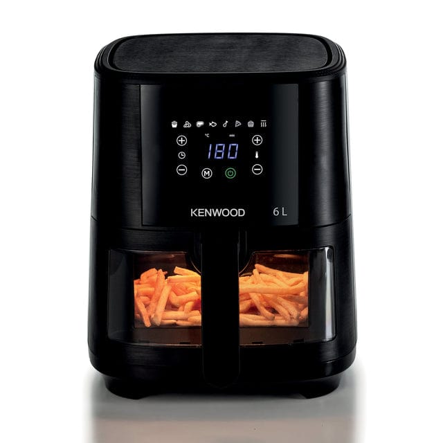 Kenwood AIR FRYER Kenwood 6L Air Fryer with Grill Function & Window - HFG60.000BK (7914699161689)