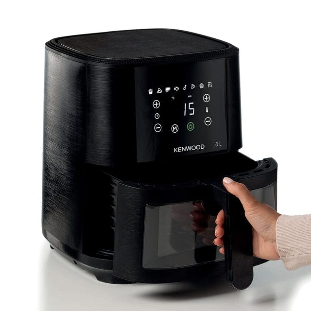 Kenwood AIR FRYER Kenwood 6L Air Fryer with Grill Function & Window - HFG60.000BK (7914699161689)