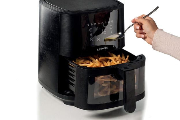 Kenwood AIR FRYER Kenwood 6L Air Fryer with Grill Function & Window - HFG60.000BK (7914699161689)