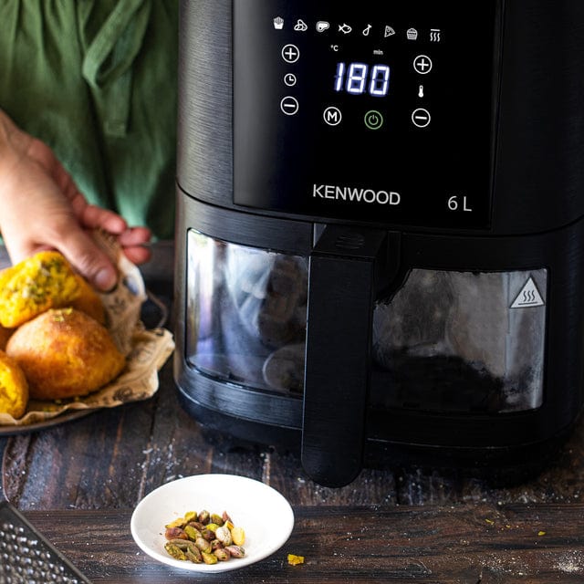 Kenwood AIR FRYER Kenwood 6L Air Fryer with Grill Function & Window - HFG60.000BK (7914699161689)