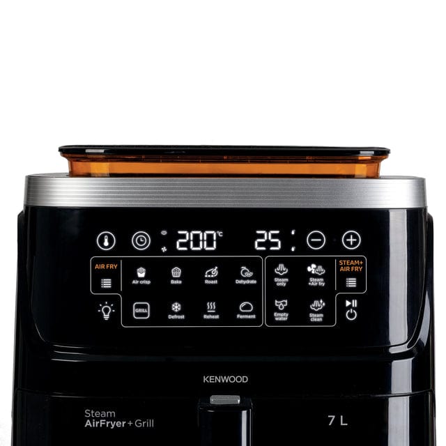 Kenwood AIR FRYER Kenwood 7L Air Fryer & Steamer (3-in-1 ) with Window HFS92.000BK (7914701324377)
