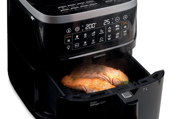 Kenwood AIR FRYER Kenwood 7L Air Fryer & Steamer (3-in-1 ) with Window HFS92.000BK (7914701324377)