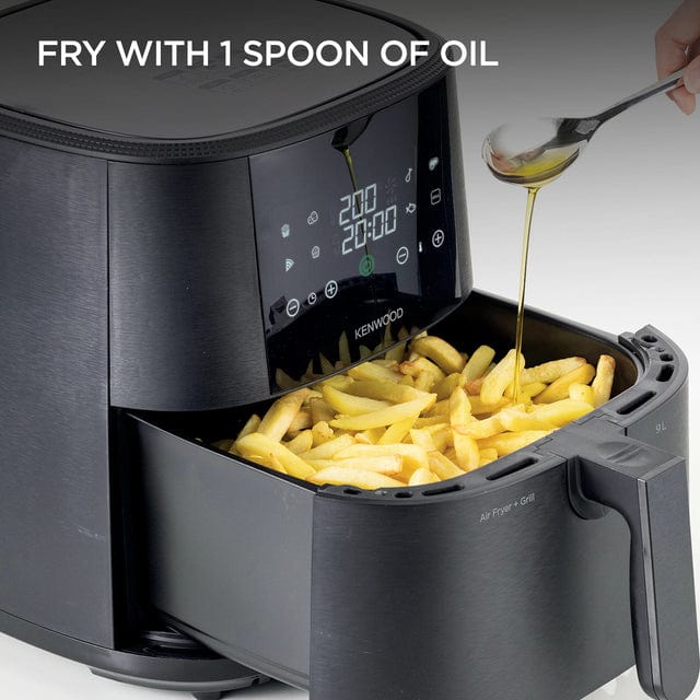 Kenwood AIR FRYER Kenwood 9L Air Fryer with Grill Function HFP92.000BK (7914700767321)