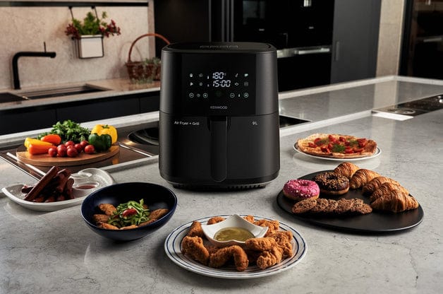 Kenwood AIR FRYER Kenwood 9L Air Fryer with Grill Function HFP92.000BK (7914700767321)