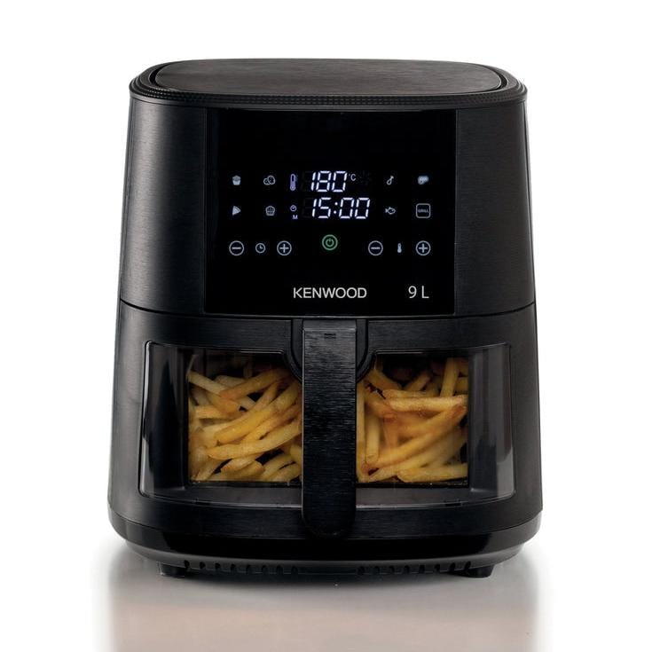 Kenwood AIR FRYER Kenwood 9L Air Fryer with Grill Function & Window HFG92.000BK (7885956546649)