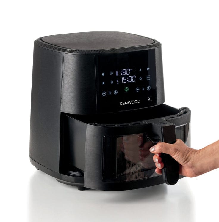 Kenwood AIR FRYER Kenwood 9L Air Fryer with Grill Function & Window HFG92.000BK (7885956546649)