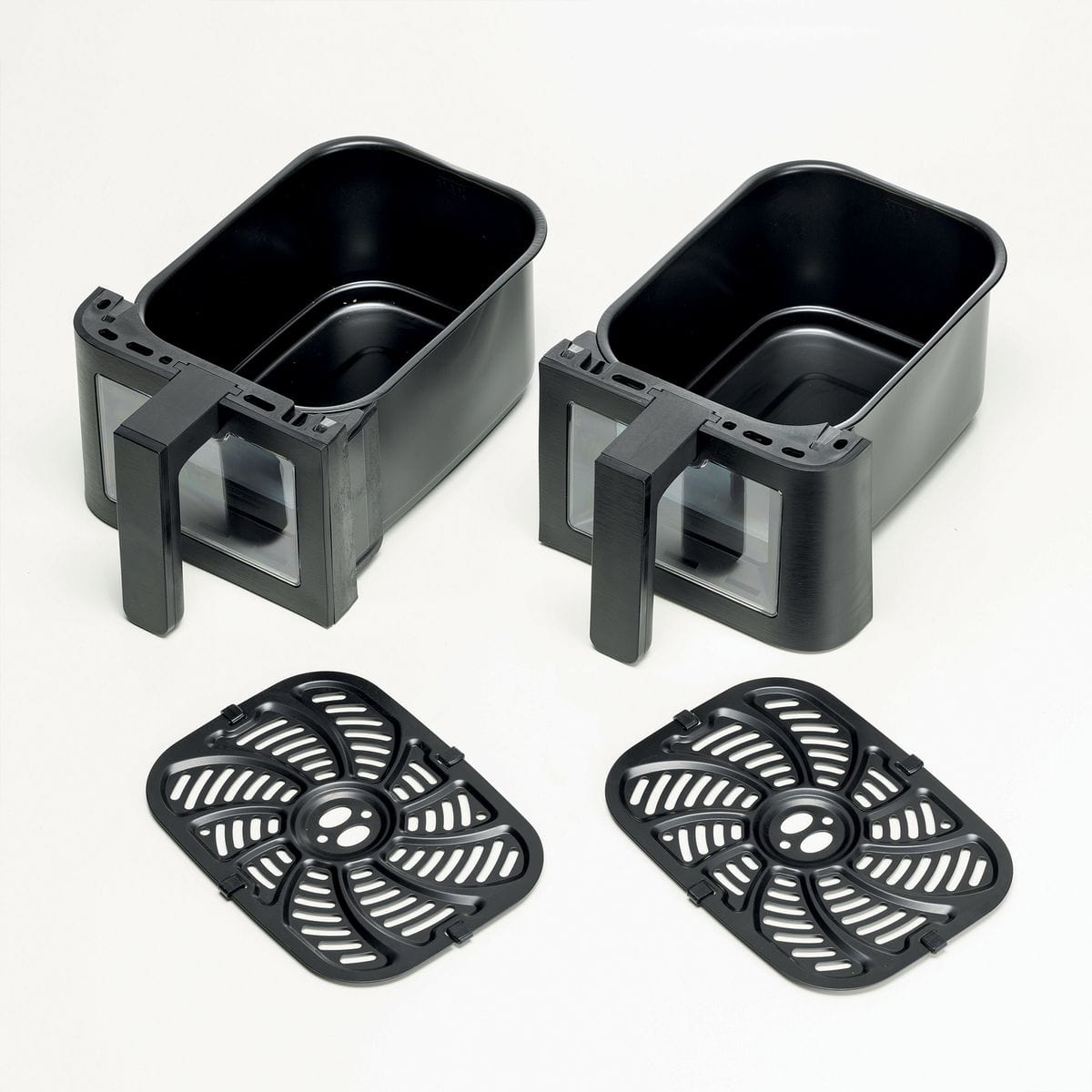Kenwood AIR FRYER Kenwood 9L kHealthy Dual Basket Air Fryer with Window HFG95.000BK (7914696605785)