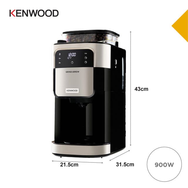 Kenwood COFFEE MACHINE Kenwood Grind and Brew Coffee Machine CMM40.000BM
