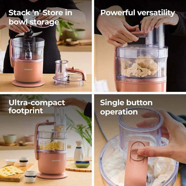 Kenwood Food Processor Kenwood Food Processor MultiPro Go Compact with Express Serve FDP22.130RD