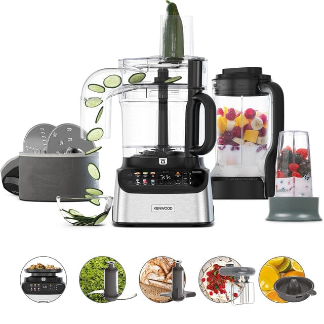 Kenwood Food Processor Kenwood MultiPro One Touch Food Processor + Express Serve FDM73.850SS (7887564210265)
