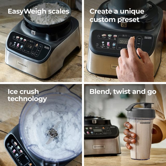 Kenwood Food Processor Kenwood MultiPro One Touch Food Processor + Express Serve FDM73.850SS (7887564210265)