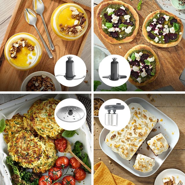 Kenwood Food Processor Kenwood MultiPro One Touch Food Processor + Express Serve FDM73.850SS (7887564210265)