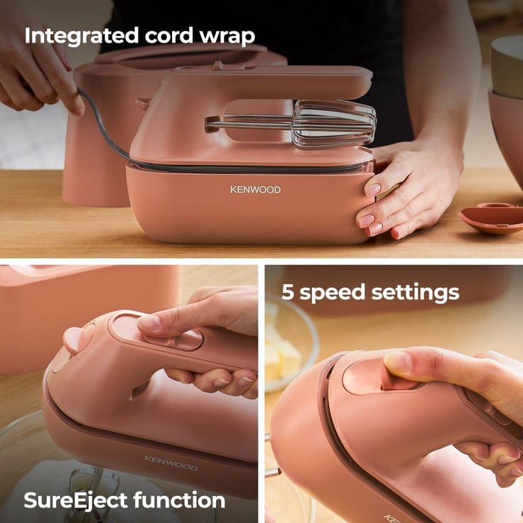 Kenwood HAND MIXER Kenwood QuickMix Go Clay Red HMP40.000RD