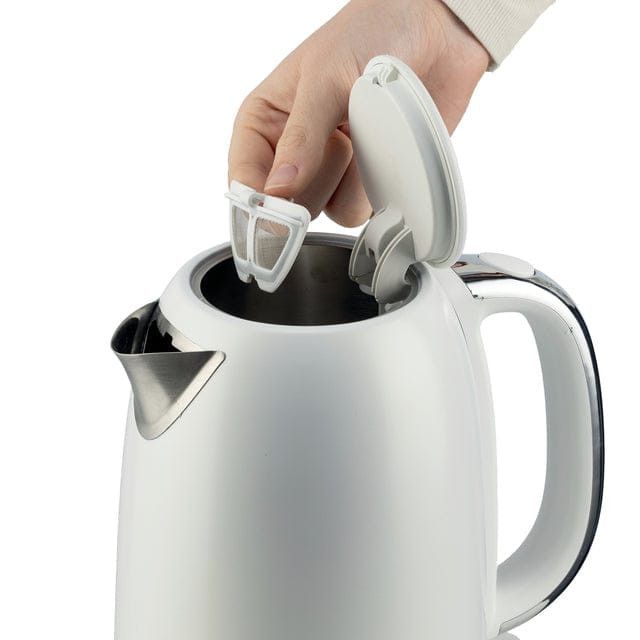 Kenwood KETTLE Kenwood Elementa Stainless Steel Electric Kettle Matt White ZJM37.000WH