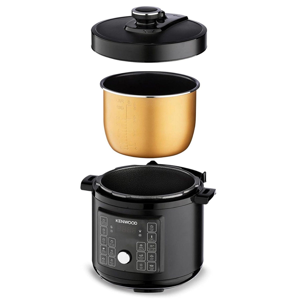 Kenwood Pressure Cooker Kenwood 6L Pressure Cooker 16-in-1 Black PCM90.000BK