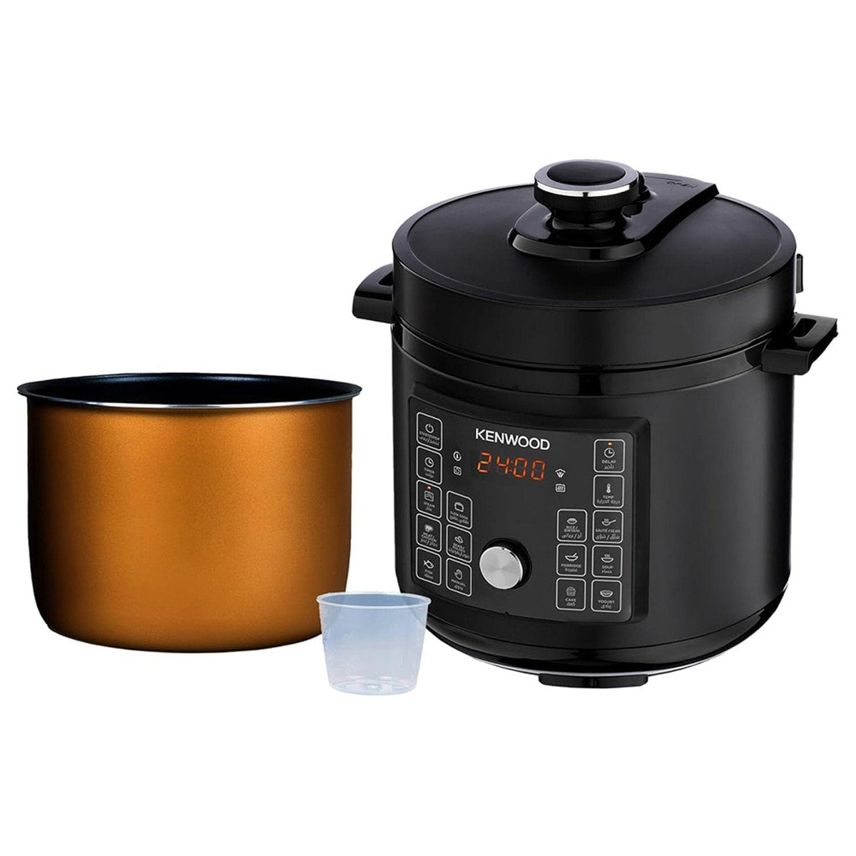 Kenwood Pressure Cooker Kenwood 6L Pressure Cooker 16-in-1 Black PCM90.000BK