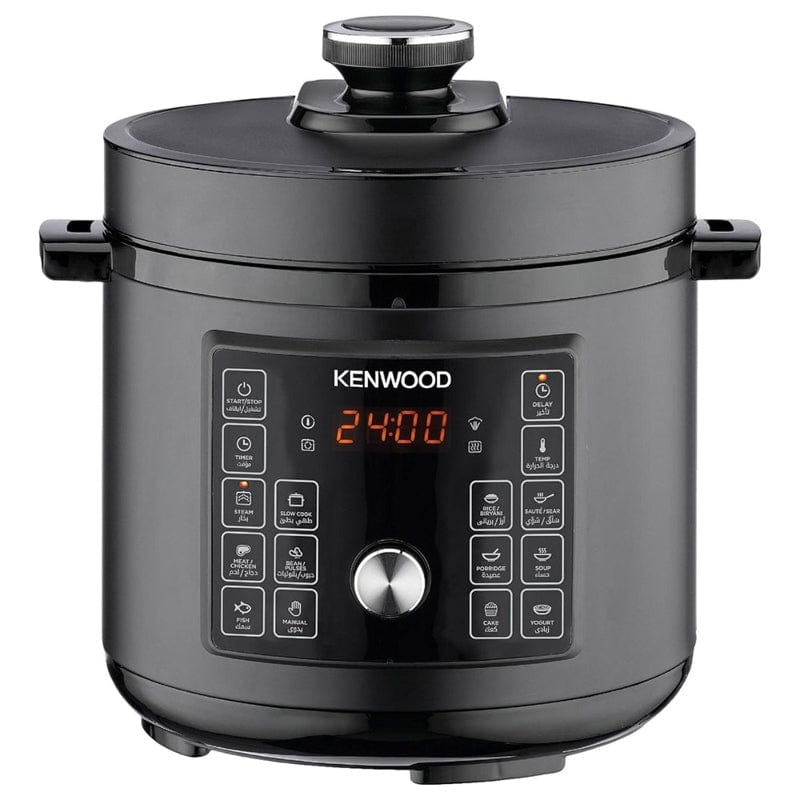 Kenwood Pressure Cooker Kenwood 6L Pressure Cooker 16-in-1 Black PCM90.000BK