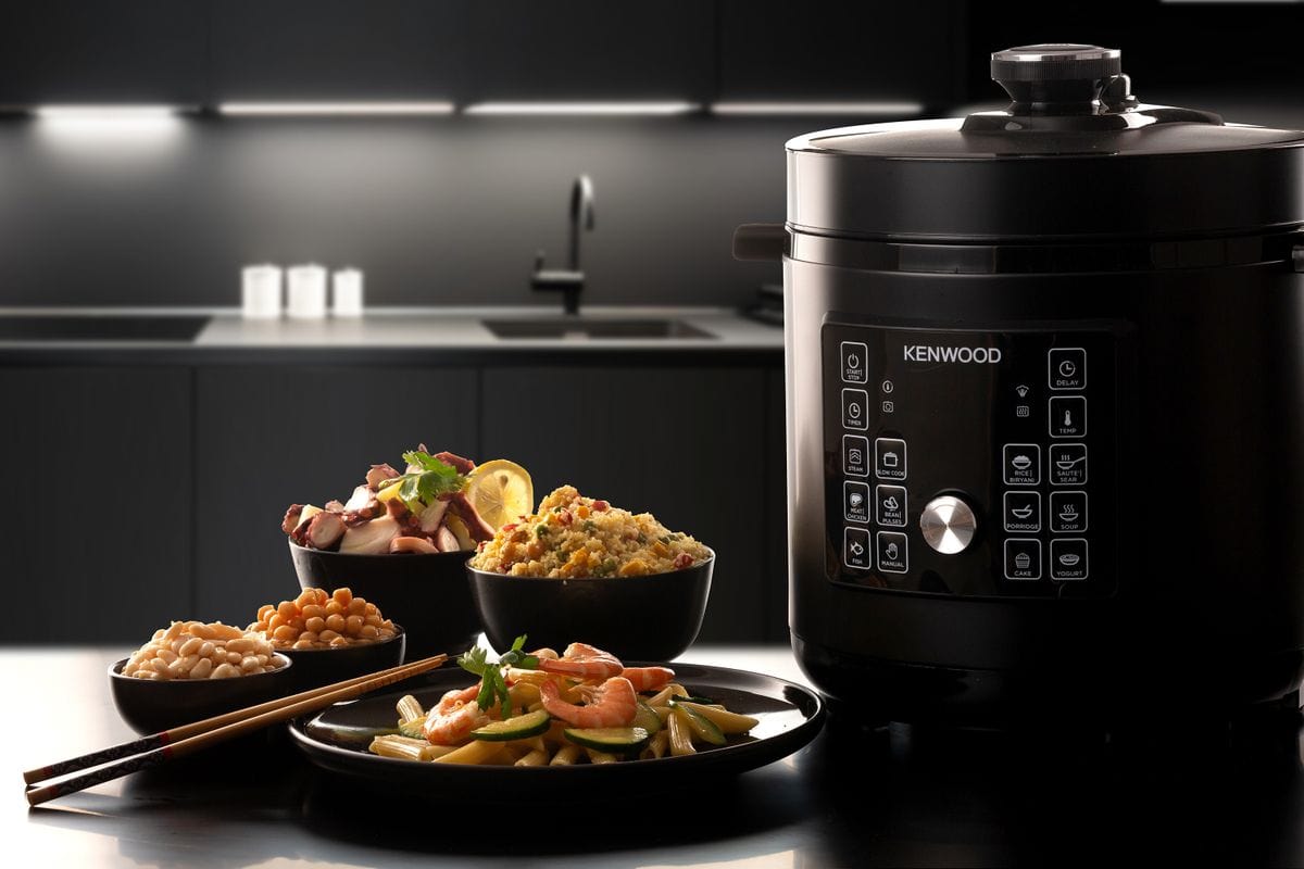 Kenwood Pressure Cooker Kenwood 8L Pressure Cooker 16-in-1 Black PCM95.000BK