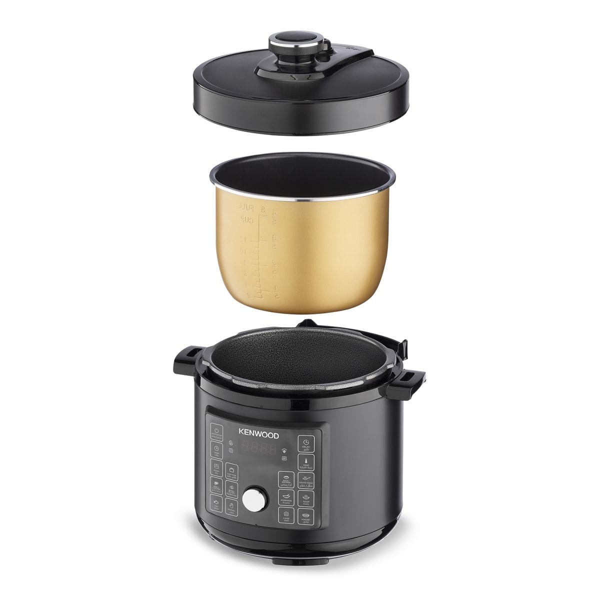 Kenwood Pressure Cooker Kenwood 8L Pressure Cooker 16-in-1 Black PCM95.000BK