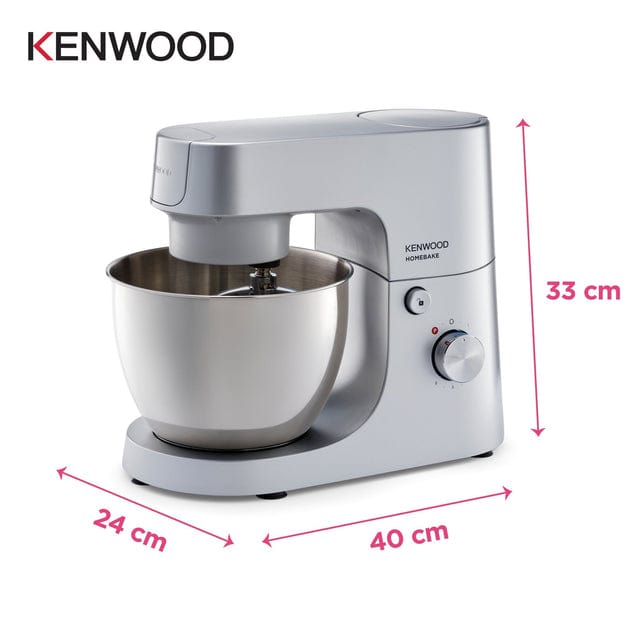 Kenwood STAND MIXER Kenwood HomeBake Stand Mixer + Blender and Mincer 1000W - KHH01.220SI (7914674258009)