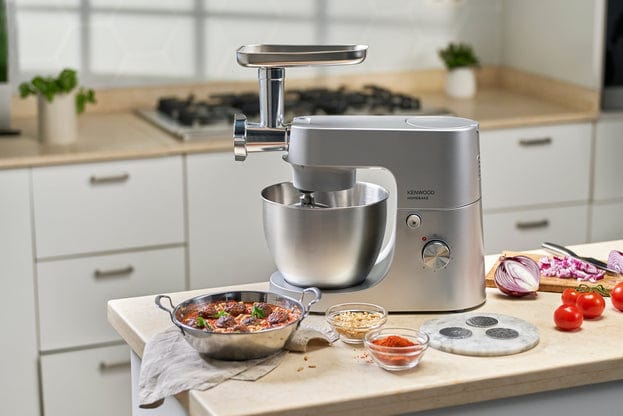 Kenwood STAND MIXER Kenwood HomeBake Stand Mixer + Blender and Mincer 1000W - KHH01.220SI (7914674258009)
