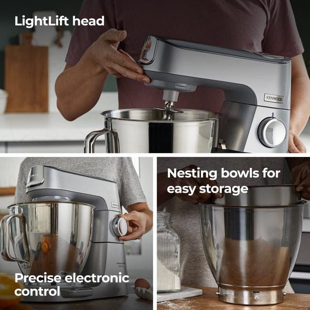 Kenwood STAND MIXER Kenwood Titanium Chef Baker XL KVL85.594SI