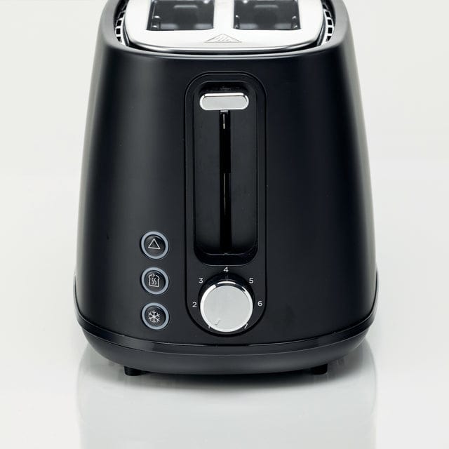 Kenwood TOASTER Kenwood Elementa Stainless Steel 2 Slice Toaster Matt Black TCM37.000BK