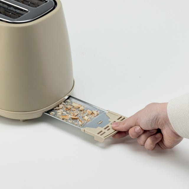 Kenwood TOASTER Kenwood Elementa Stainless Steel 2 Slice Toaster Matt Champagne TCM37.000CP