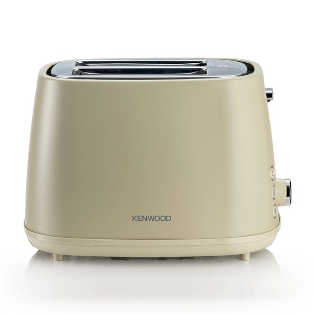 Kenwood TOASTER Kenwood Elementa Stainless Steel 2 Slice Toaster Matt Champagne TCM37.000CP