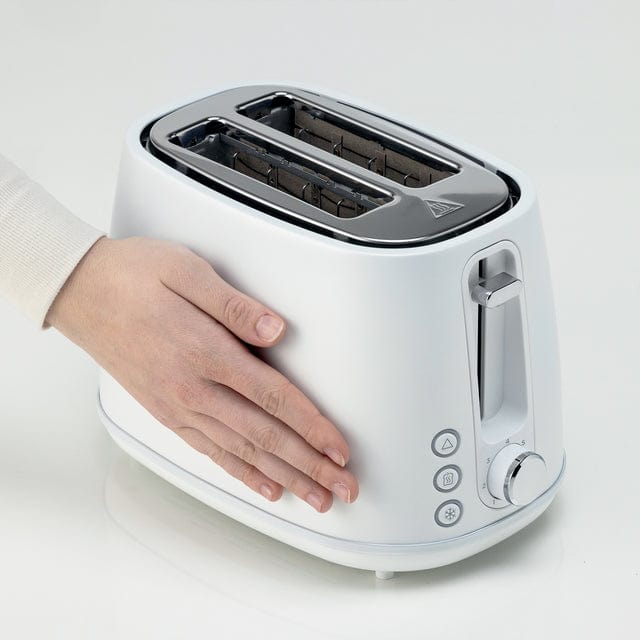 Kenwood TOASTER Kenwood Elementa Stainless Steel 2 Slice Toaster Matt White TCM37.000WH